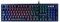 Silvergear Mechanische Gaming Tastatur, Full Anti Ghosting Computertastatur mit LED Hintergrund Beleuchtung, Multi Media Bedienelemente, Englische Tastatur QWERTY Layout - Schwarz