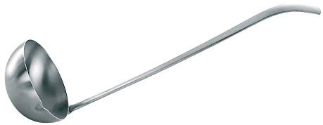 PIAZZA Louche pour punch et Sangria 8 cm – en acier inoxydable