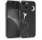 kwmobile Hülle kompatibel mit Apple iPhone 13 - Handyhülle Silikon Case - Fee Glitzer Rosegold Transparent
