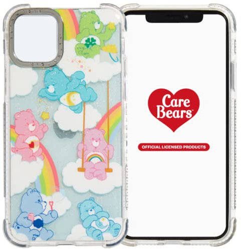 Skinnydip Care Bears Case - for iPhone 13 Case - Rainbow Stylish & Shockproof Cartoon Cover, Slim & Lightweight, Anti-Slip Cute Protective Case Gift for Fashion Forward Girls, Compatible with iPhone
