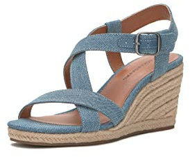 Lucky Brand Damen Mytila Espadrille Keilsandale, Größe M (US), 43 EU