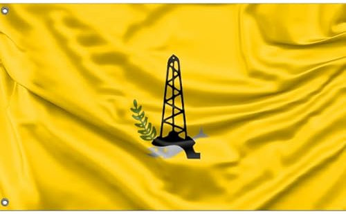 Nord-Sinai-Governorate, Ägypten-Flagge, einzigartiger Designdruck, hergestellt in der EU (90 x 150 cm)