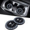 2 Pcs Logo De Voiture Porte-gobelet, Accessoires pour Voitures, sous-Verre Antidérapant en Silicone, Convient pour Model 3/S/X/Y 2017-2023