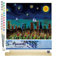 Figured'Art Peinture par Numéro Adulte Nuit étoilée et Animaux de dos - Activité Manuelle Kit de Loisir Créatif DIY Numéro d'Art Complet - 40x50cm avec châssis en bois à monter