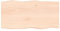 Massivholz Tischplatte Baumkante Massivholzplatte Baumkanten Holz Platte Ersatztischplatte Holzplatte für Heimwerker, Arbeitsplatten & Tische, 100x50x4 cm Massivholz Eiche Unbehandelt Baumkante