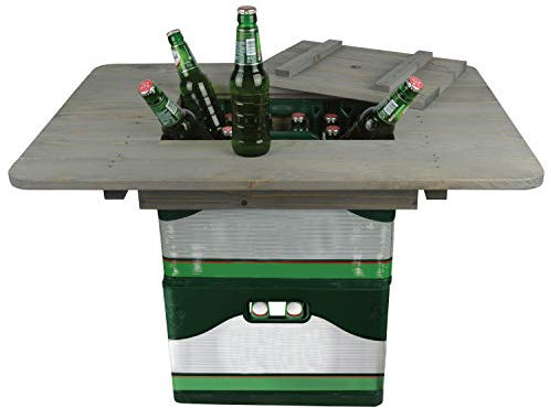 degawo Bierkistenaufsatz. So Machen sie aus Einer Kiste Bier eine Holztisch