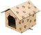 Katzenhaus Draußen Hundehaus Wasserdicht Katzenhöhle Indoor und Outdoor Haustierhaus Faltbare Hundehütte mit Abnehmbarem Matte Katzennisch Hunde Nische Für Kaninchen, Streuner Haustiere