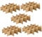 MAGICLULU Cardboard Box Dividers 5 Packaging for Shipping Moving Boxes Glassware Black