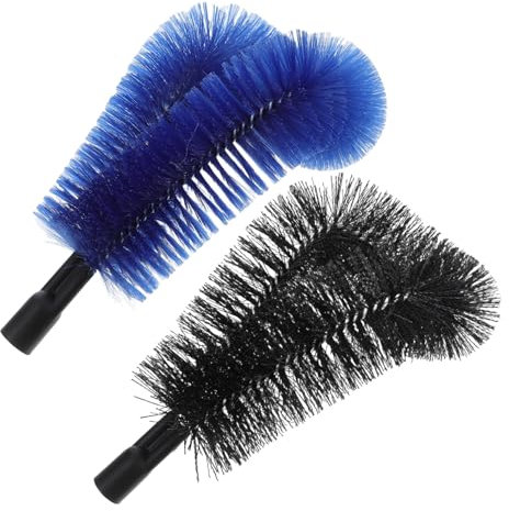 OUNONA 2pcs Gutter Cleaning Brush Head Leaf Remover Tool for Efficient and Gutter Cleaning for Home Garage and Outdoor Use