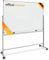 OfficeMarshal Magnetisches Whiteboard 120x180cm mit Alurahmen und abnehmbare Stiftablage für Büro, Heim und Schule, Magnettafel kratzfest und trocken abwischbar | Magentboard (Stanford)