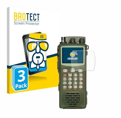 BROTECT 3 Stück Schutzglas für Aor AR-8200 Schutzfolie Panzer Folie Glas Made in Germany [Extrem Kratzfest 9H, Anti-Fingerprint, Ultra-Transparent]