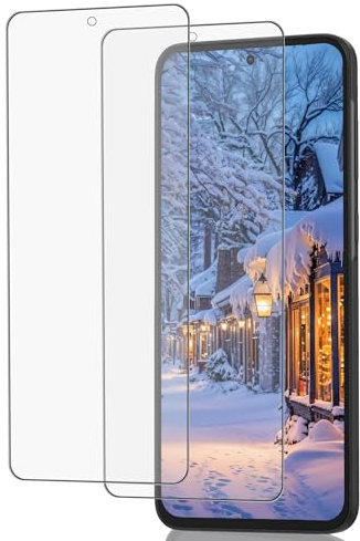 ICESPRING für Panzerglas Matt für Samsung Galaxy A36 5G Schutzfolie, 2 Stück Fingerabdruck-ID Panzerfolie für Samsung A36 Mattes Folie, 9H Härte Schutzglas für Galaxy A36 Panzer Schutz Glas