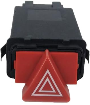 Interruptor de Luces de Emergencia 8D0941509H Interruptor de Luces de Emergencia para Coche Compatible con Audi Compatible con A3 A4 B5 A6 C5
