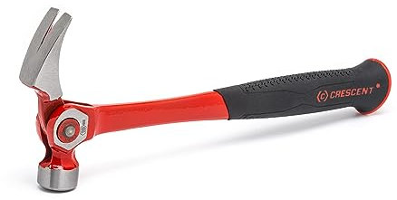 Crescent 18 oz. Steel Indexing Claw Hammer with Cushion Grip Handle - CINDEX18, Black