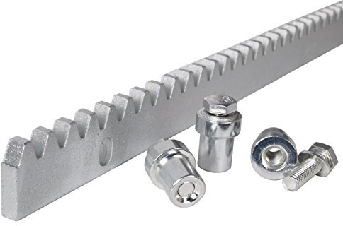 Zahnstange 30x8 / 1005 mm für Schiebetore bis 600 kg, Schiebetorantrieb, Zackenleisten Modul 4 Zahnschiene