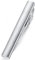 HONEY BEAR Pinces à Cravate pour Homme Taille Normale Cravate,5.4cm,Acier Inoxydable pour Chemise Le Cadeau de Mariage Affaires (Argent brossé)