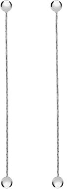 Tuscany Silver Orecchini pendenti da 6 cm da donna