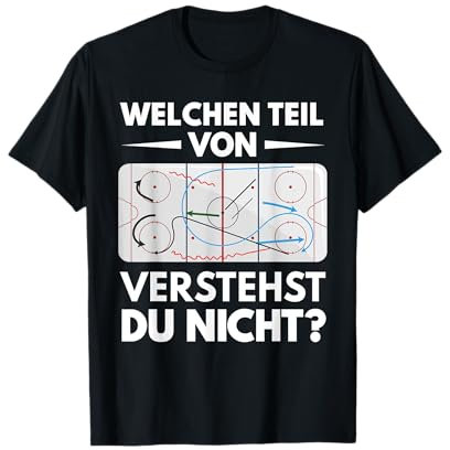 Eishockey Unihockey Hockey Trainer Coach Sport Geschenk T-Shirt