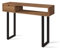 HOGAR24 ES Angi 100- Mueble Recibidor-Entrada, Diseño Industrial-Vintage, Cajón Y Estante, Madera Maciza Natural. Medidas; 100 cm x 30 cm x 85 cm