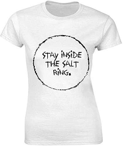 Stay Inside The Salt Ring Damen T-Shirt bnft Gr. Large, weiß