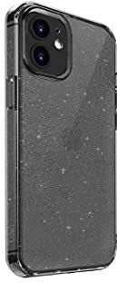 Uniq Lifepro Tinsel Schutzhülle für iPhone 12 Mini, ultradünn, stoß- und stoßresistent, glitzernd
