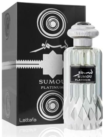 Sumou Platinum EDP Perfume By Lattafa: 3.4oz High End Special Rich Premium Fragrance