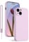 KPPIT for iPhone 13 Case Protective Case Silicone,Ultra Slim Soft Gel Anti-Scratch,Microfiber Lining,Rubber Shockproof Case Cover for iPhone 13 Purple,6.1 inch