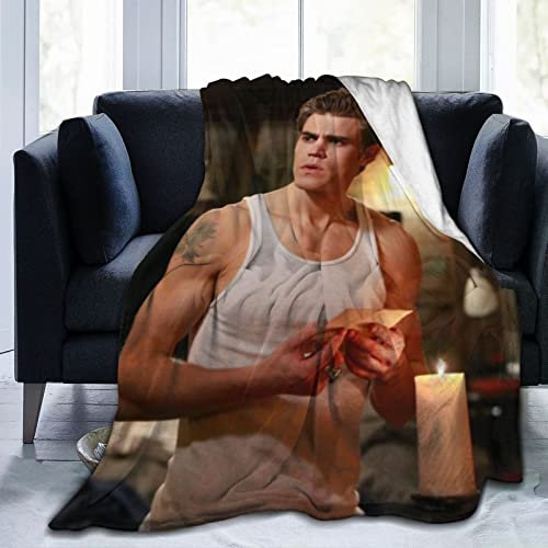 Kuschelige Plüsch-Decke Stefan Thow Salvatore Flanelldecke, Bettwäsche, warmes Fleece, weiche Decke für Sofa, Couch, Wohnzimmer, Büro, Auto, Camp, Stranddecken, 203,2 x 152,4 cm