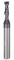 QUARKZMAN Cuadrado Extremo Molino 4mm x 11mm Corte 6mm Vástago Micro Grano Sólido Carburo AlTiN Revestido 2 Flautas Fresado Taladro Cortador para Aleación Endurecido Acero Aluminio