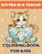 Kitten in a Teacup Coloring book for kids: 100 Pages With a Cute Cat in a Teacup For Cat Lovers, For Children And Adults