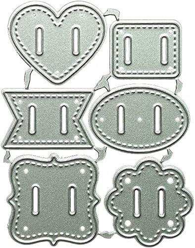 Jowxsx Stanzschablone, Metall, Stencil für DIY, Scrapbooking, Fotoalbum, dekorative Prägepapier-Stanzformen für Kartenherstellung