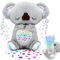 Yizemay Schlummer Koala mit Projektor, Schlummer Otter Kuscheltier, LED Sternenhimmel Projektor, Koala Kuscheltier Kinder Spielzeug, Schlafotter Baby Geschenke Einschlafhilfe Plüschtier