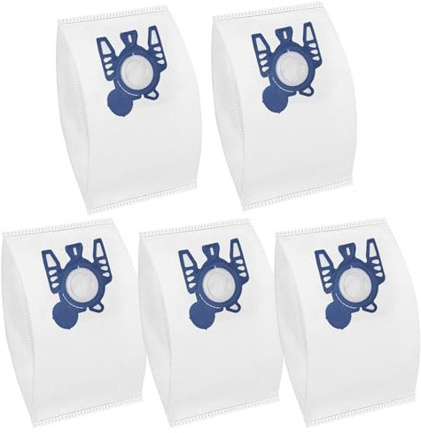 Zosylala Lot de 5 sacs à poussière de rechange pour aspirateur GN Serie - Compatible avec Classic C1, Complete C2/C3, S2/S5/S8, filtration 3D - Sacs de rechange haute performance