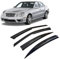CarJoy Windabweiser Luftabweiser Regenabweiser Seitenfensterabweiser Kompatibel mit Mercedes Benz W211 2002-2009 Autofenster Regenschutz Regenabweiser Anklebbare Deflektoren 4 Stück