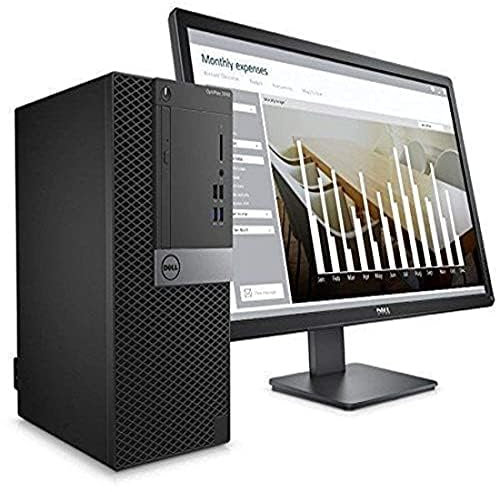 Complete set of Branded 21.5in Monitor, Quad Core i5 8th gen Desktop Computer 8GB 256 SSD WiFi Windows 11 64-Bit PC Keyboard and Mouse