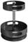 PEAKGEAR Lazy Susan Organiseur de placard rotatif à 2 niveaux, étagère à épices rotative pour l'intérieur, étagère à épices rotative en métal, étagère à épices multifonction pour rangement et