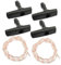 OSALADI 2 Sets Emergency Garage Door Pull Ropes Kit Attic Ladder Handle Strings Sturdy Cable for Quick Access