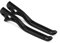 Kupplung Bremshebel Für Vespa Für GTS Für GTV 300 2023 2024 Motorrad Aluminium Bremse Kupplung Hebel Set CNC Update Modifizierte Zubehör Bremse Kupplung Hebel(Black)