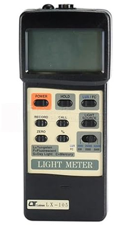 Glossmetro, LX-105, esposimetro, 2000/20.000/50.000 Lux, uscita RS232
