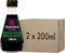 TANOSHI - Sauce Soja Réduite en Sel (-40%) - Sans Glutamate Ajouté - Flacon Pratique - 200 ml - lot de 2 (total de 400 ml)