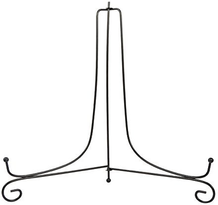 4 - 12 Espositore in Ferro Supporto per Foto Supporto per Ciotole per Libri Cornici Cavalletto Arte E Artigianato(12inch)