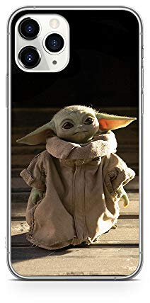 Original und Offiziell lizenziertes Star Wars Baby Yoda Handyhülle für iPhone 11 PRO, Case, Hülle, Cover aus Kunststoff TPU-Silikon, schützt vor Stößen und Kratzern