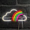 Ulalaza Neonlicht Zeichen LED Wolke Nachtlichter USB-betrieben dekorative Festzelt Zeichen Bar Pub Store Club Garage Home Party Dekor