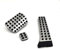 Rutschfestes Auto Pedal Pad Kit,MoreChioce Bremspedal Abdeckung Edelstahl Gaspedal Bremsen Pad Fuß Pedale Bremsfußpedale Kompatibel mit W203 W204 W211 W212 W210,Automatische Übertragung