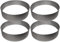 Premium Rasenkante Kreis Ø 75 cm Höhe 25 cm Beetumrandung Rasenbegrenzung Beeteinfassung 4 Stück (Set)