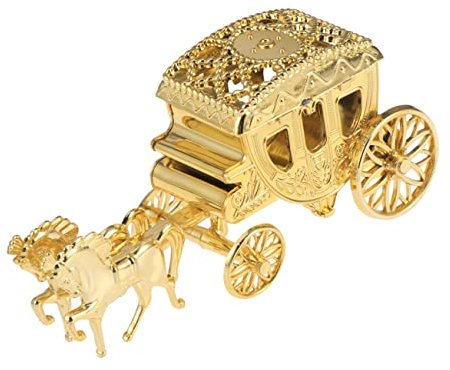 jojofuny Hochzeitskutsche Geschenkschachteln Gold Kreative Für Hochzeit Shower Und Partys Für Süßigkeiten Kleine Und Dekoration