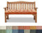 PHUSTJKL Bankauflage Bankkissen Stuhlkissen 130X40X6CM rutschfeste Gartenbankkissen Bankpolster Rückenkissen Schaukel Sitzkissen für Outdoor Indoor Gartenmöbel Terrasse Drinnen-Orange