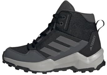 adidas Terrex AX4R MID Hiking Shoes Wanderschuhe, Core Black/Grey Four/Grey Six, 39 1/3 EU