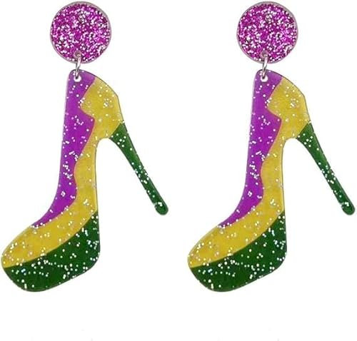 Ohrringe aus Acryl, Ohrringe für Mädchen, Discokugel Ohrringe,Ohrringe aus Acryl,Karneval Ohrringe,Statement Ohrhänger Disco, 80er, Kostüm, Karneval, Mottoparty