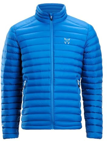 Chaqueta ligera de pluma RDS aislante contra el frío y con corte slim fit C: AZUL T: L